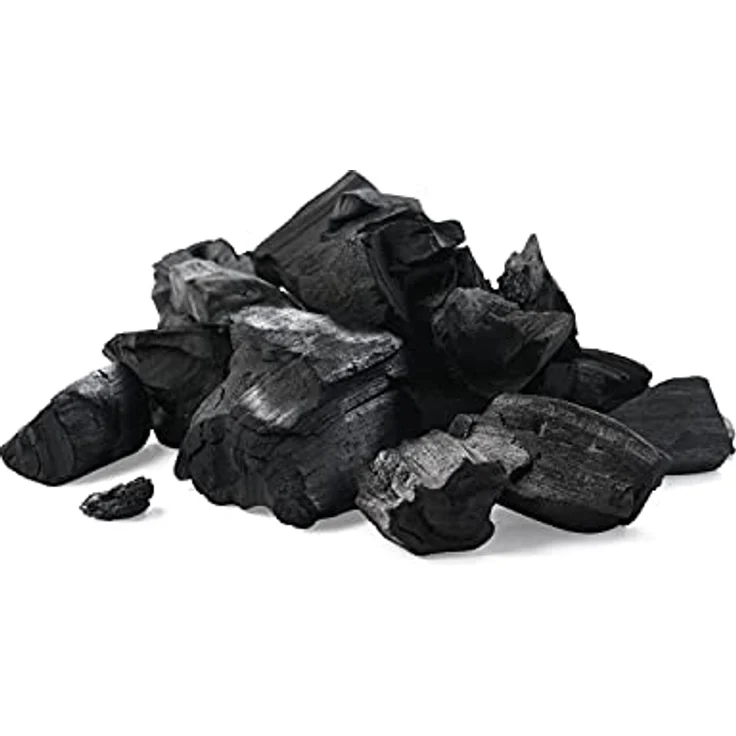 HEIZFUXX Holzkohle 20kg (2 x 10kg Säcke) Premium Grillkohle aus Hartholz, langanhaltende Glut, geringer Funkenflug, für BBQ und Smoker – Bild 4