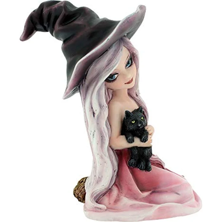 Nemesis Now Dekofigur, Kunstharz, Rosa, 15 cm – Bild 5