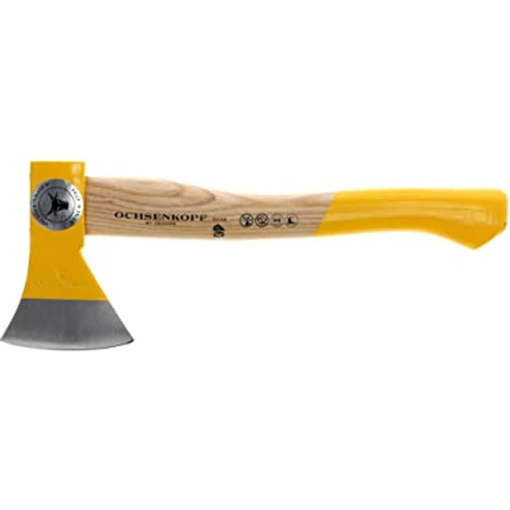 Ochsenkopf Forstbeil, Polierte Schneide, Robustes Eschenholz, 36cm, 0,9 kg – Bild 5