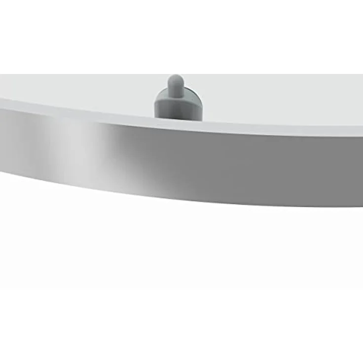 MARWELL Duschkabine LEEDS II, Runddusche 80x80x190 cm mit aushängbaren Schiebetüren und 4 mm Einscheibensicherheitsglas, Aluminiumprofile in Chrom – Bild 4