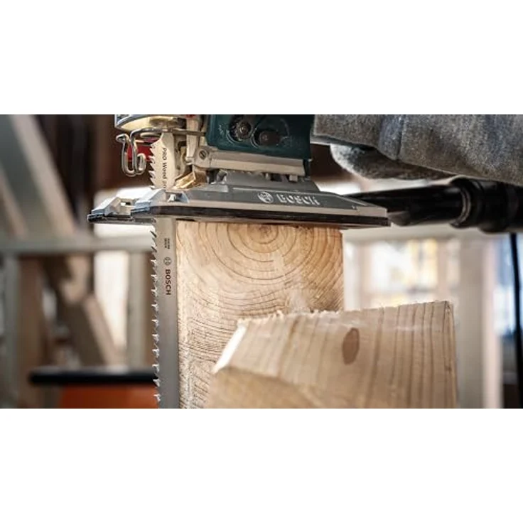 Bosch Pro Stichsägeblatt Precision for Wood zum Sägen in Holz (3 Stück, T 1044 DP) – Bild 5