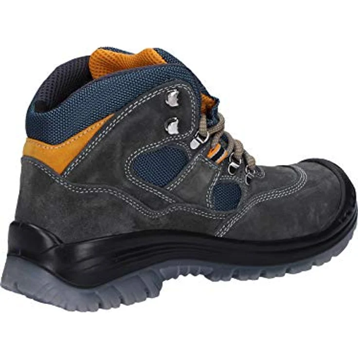 "Canadian Line Sherpa Arbeitsschuh, S1P SRC, Kunststoffkappe, ENIGMA T-System, grau / blau" – Bild 4
