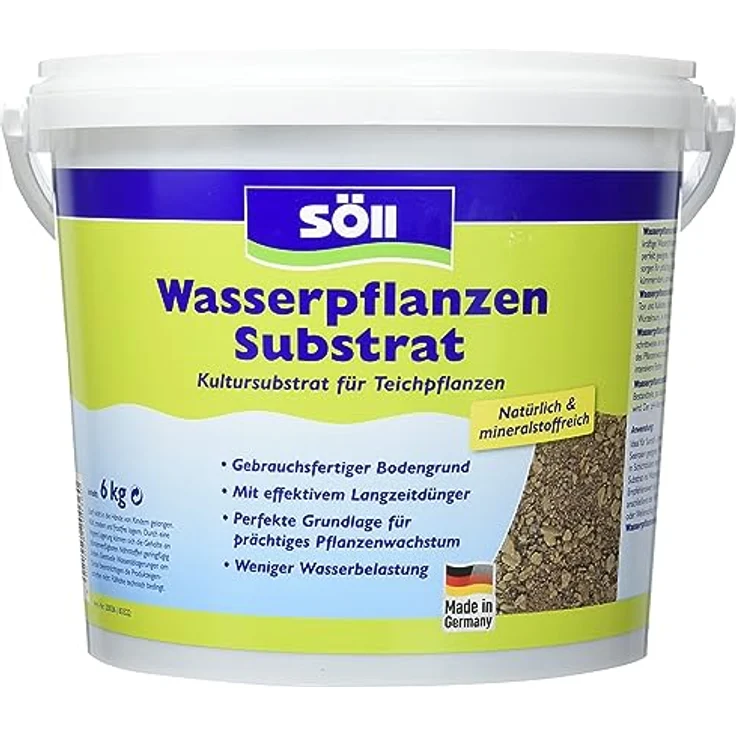 Söll Teichreiniger Wasserpflanzensubstrat 6 kg – Bild 2