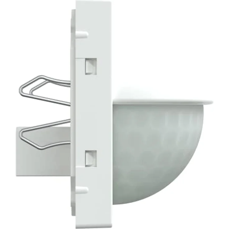 Merten Sensor-Modul MEG5710-0325, Bewegungsmelder mit 180° Erfassungswinkel, 12 m Reichweite, Lichtfühlerfunktion und unterputzmontage, aktivweiss glänzend – Bild 6