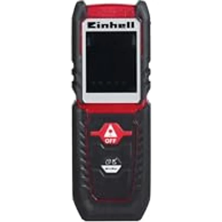 Einhell Laser-Distanzmesser TC-LD 25 (bis 25 m, Messreferenz Vorder- o. Hinterkante, Dauermessung, Abschaltautomatik, Safety-Funktion, inkl. Tasche) – Bild 2