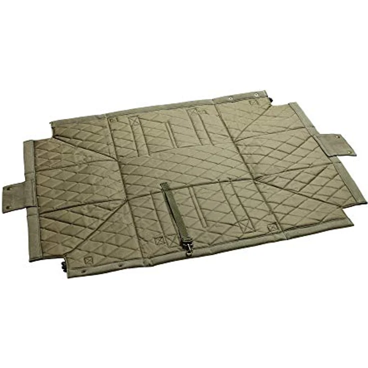 HUNTER Madison 2-in-1 Tragetasche & Decke für Hunde und Katzen, praktisch für unterwegs und auf Reisen Farbe Khaki, Größe one-Size – Bild 4