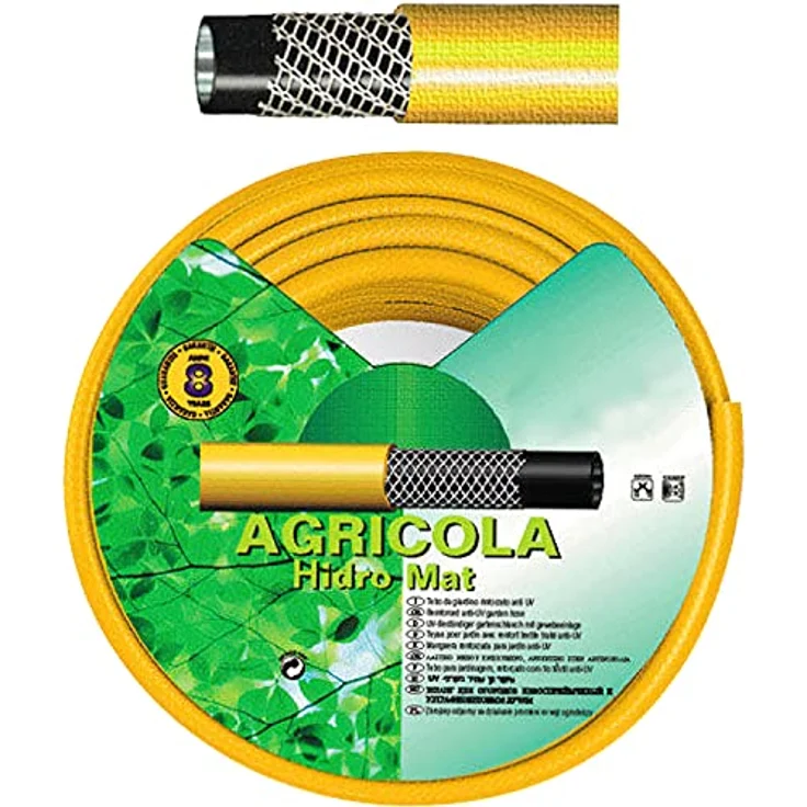 SATURNIA 8071000 Schlauch gelb Hidro Mat 15 mm 5/8 Rolle 50 Meter – Bild 2