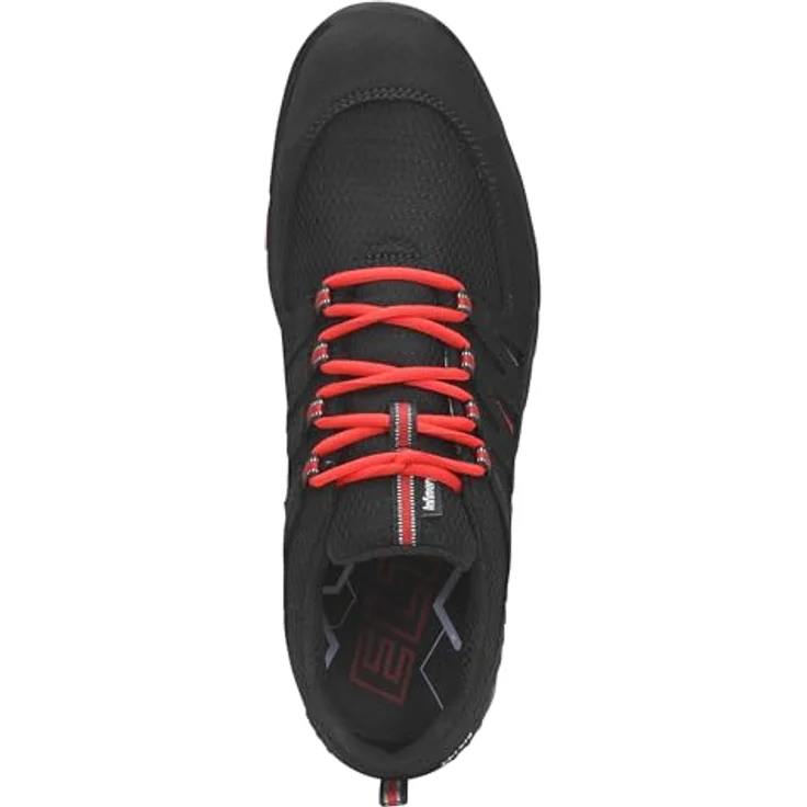 Elten Sicherheitshalbschuh MADDOX Compo black-red Low ESD S3S, atmungsaktives Textilfutter, gepolsterte Lasche, Gr. 41 – Bild 6