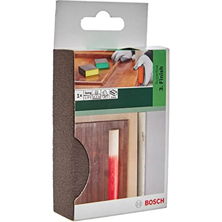 Bosch Professional DIY Schleifschwamm (69 x 97 x 26 mm, super fein) – Bild 3