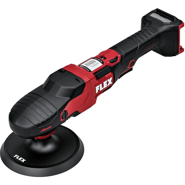 Flex Akku-Poliermaschine PE 2 18-EC, 18 V, 550-1800 U/min, Ø 150 mm, bürstenloser Motor, Softgrip-Griff, LED Akku-Kapazitätsanzeige