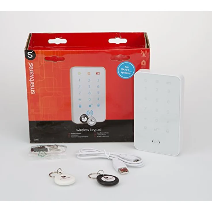 Smartwares SA78C Funk-Tastatur/Keypad & 2 NFC Tags für Alarmsysteme – Bild 4