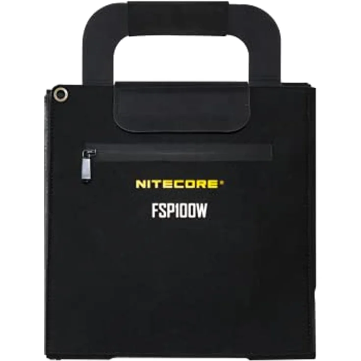 Nitecore FSP100WIPX5, 100W Solarpanel mit faltbarem Design, IPX5 Spritzwasserschutz, 2.60 kg – Bild 2