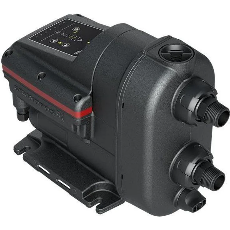 Grundfos Scala2 Hauswasserwerk 550 Watt Betriebsspannung 230 V 3.000 l/h Hauswasserversorgung max. Schallleistungspegel im Freien 47 db max. Förderhöhe 45 m max. Förderdruck 10 bar Kesselinhalt 0,65 Liter max. Wassertemperatur 45 °C Kabellänge 2 m – Bild 1