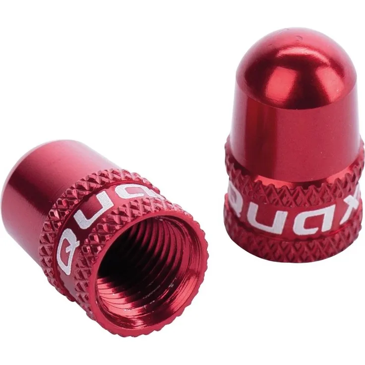 Ventilkappen für AV-Ventil Alu paarweise rot