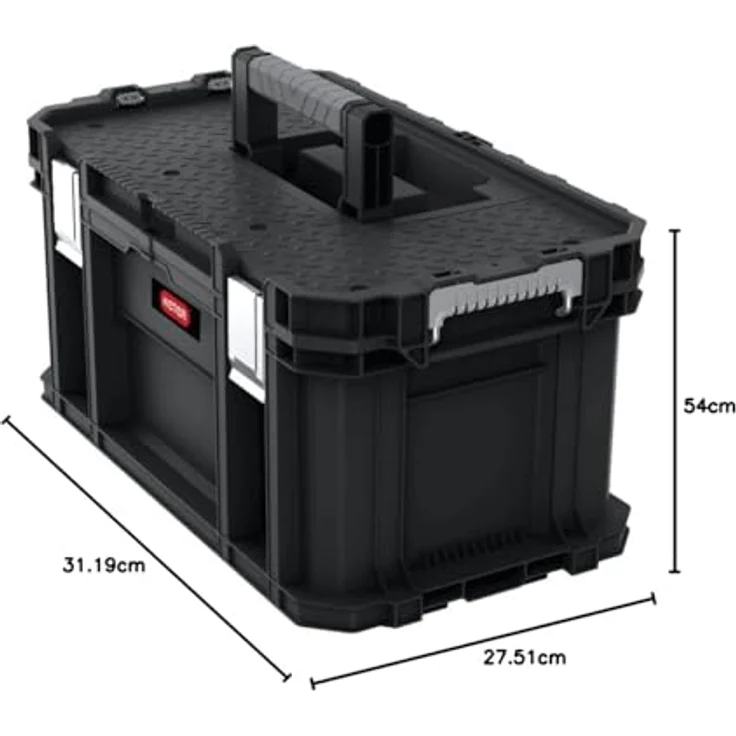 Keter Connect Tool Werkzeugkasten schwarz-rot – Bild 6