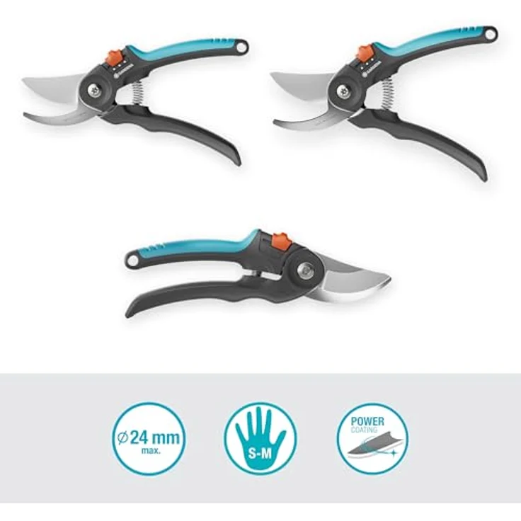 Gardena Gartenschere PremiumCut Flex, Bypass, für Grünholz, 24 mm – Bild 2