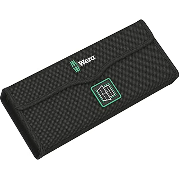 Wera 9450 Caja de material textil KK F 1, Werkzeugtasche mit flexibler Gestaltung und hoher Qualität, in Schwarz