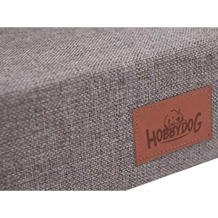 Bjird Hundetreppe und Katzentreppe, Antirutsch und beständig, 3-stufig für kleine Hunde, 50 x 30 x 30 cm, Grau – Bild 4