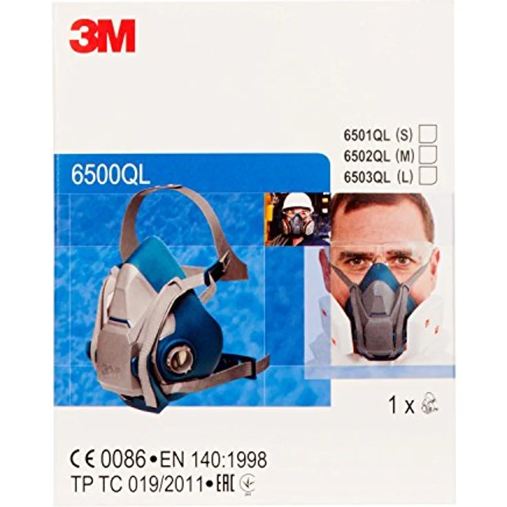 3M Halbmaske 6500 QL Größe: L 1 St. 70071668159 - Preisvergleich – Bild 5