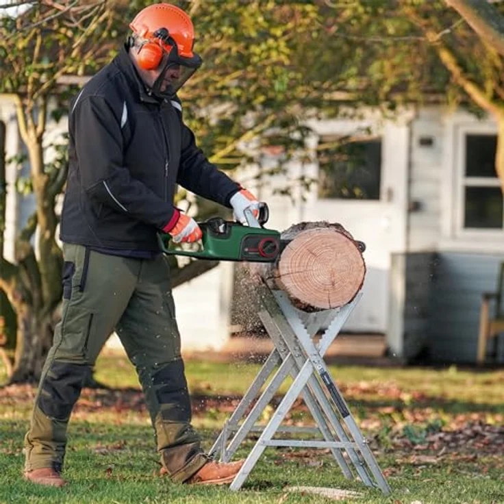 Bosch Akku-Kettensäge AdvancedChain 36V-35-40 (zum Schneiden durch härtestes Hartholz; 36 Volt System; Kettengeschwindigkeit: 14 m/s; ohne Akku) – Bild 3