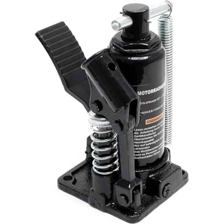Wiltec Hydraulikzylinder für Motorradheber, Ersatzteil für Hydraulik Montagebock und Montageständer, passend für ATV (Art. 50799)
