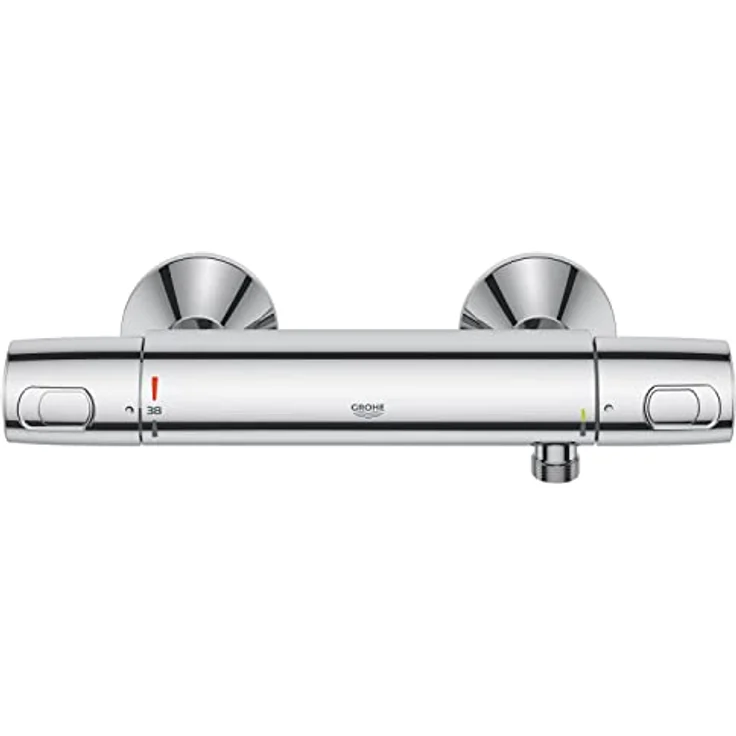 GROHE Precision Trend Thermostat - Brausebatterie (DN 15, Wandmontage) chrom, 34229002 – Bild 2
