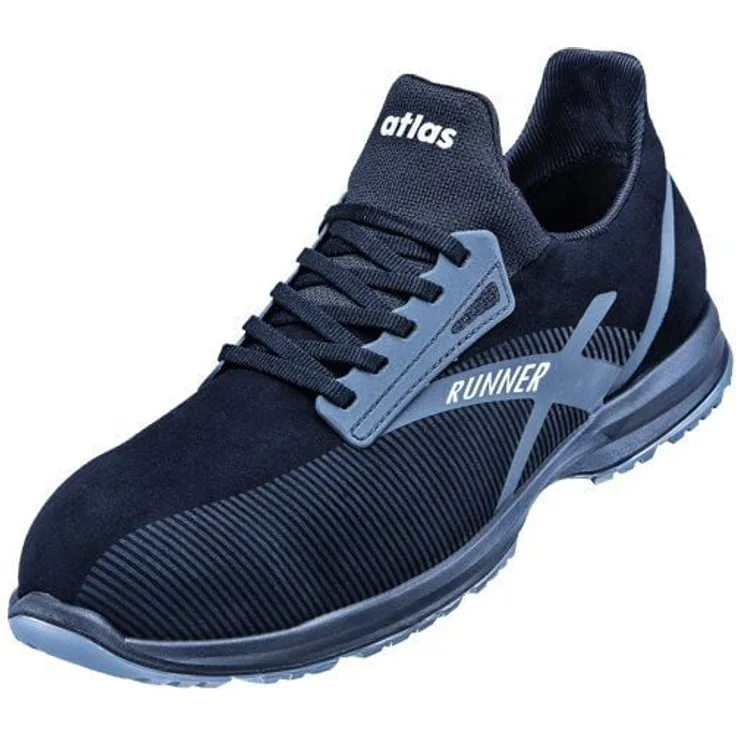 Atlas Sicherheitshalbschuh RUNNER 95 ESD S3, metallfrei, mit 3D-Dämpfungssystem, Gr. 38