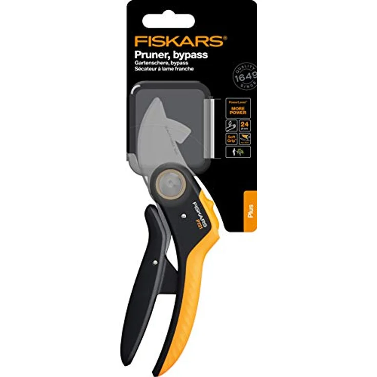 Fiskars 1057170 Plus PowerLever Gartenschere Bypass P721 – Bild 6