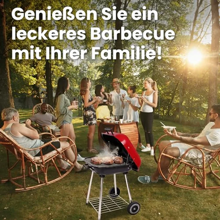 Extralink Holzkohlegrill Home GL-624 – Bild 6