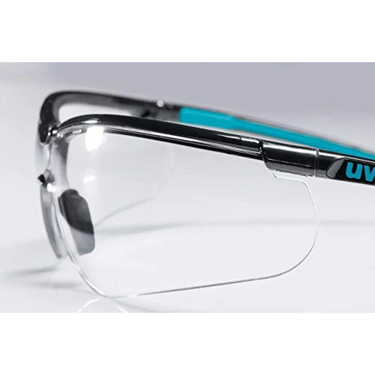Uvex Sportstyle Schutzbrille - Supravision Extreme -Transparent-Schwarz-Petrol – Bild 3