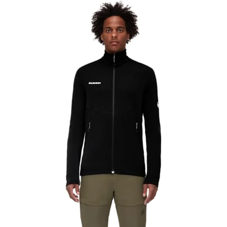 Mammut Fleecejacke Midlayer Aconcagua Light, Polartec® Power Grid™ Material, Herren, Blau – Bild 3