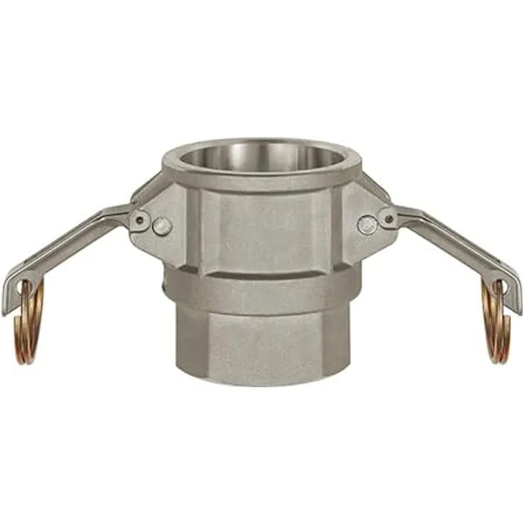 RIEGLER Kamlok-Schnellkupplungsdose Typ D, Alu, mit IG, G 3/4, für Stecker-Ø 32 mm, max. 16 bar, max. 68 °C