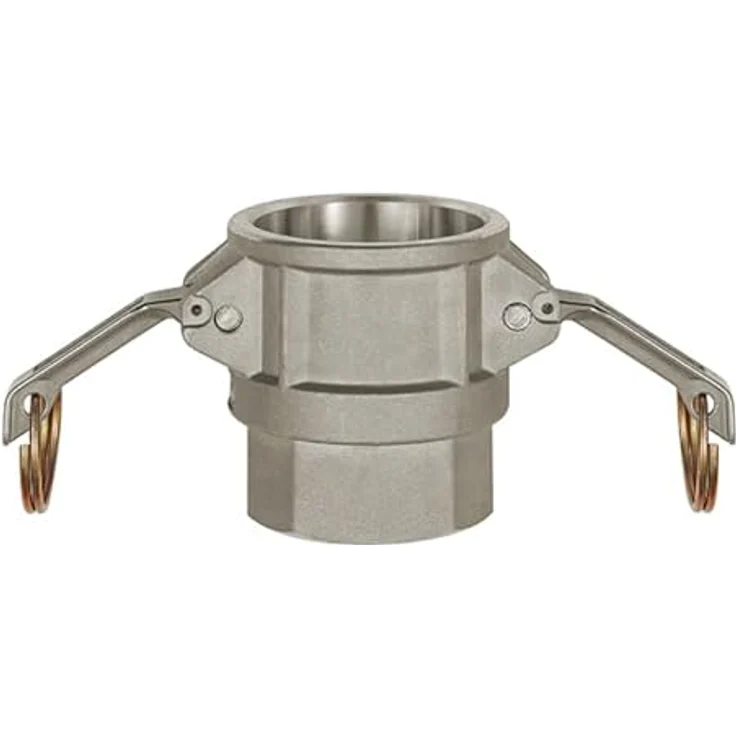 RIEGLER Kamlok-Schnellkupplungsdose Typ D, Alu, mit IG, G 3/4, für Stecker-Ø 32 mm, max. 16 bar, max. 68 °C – Bild 1