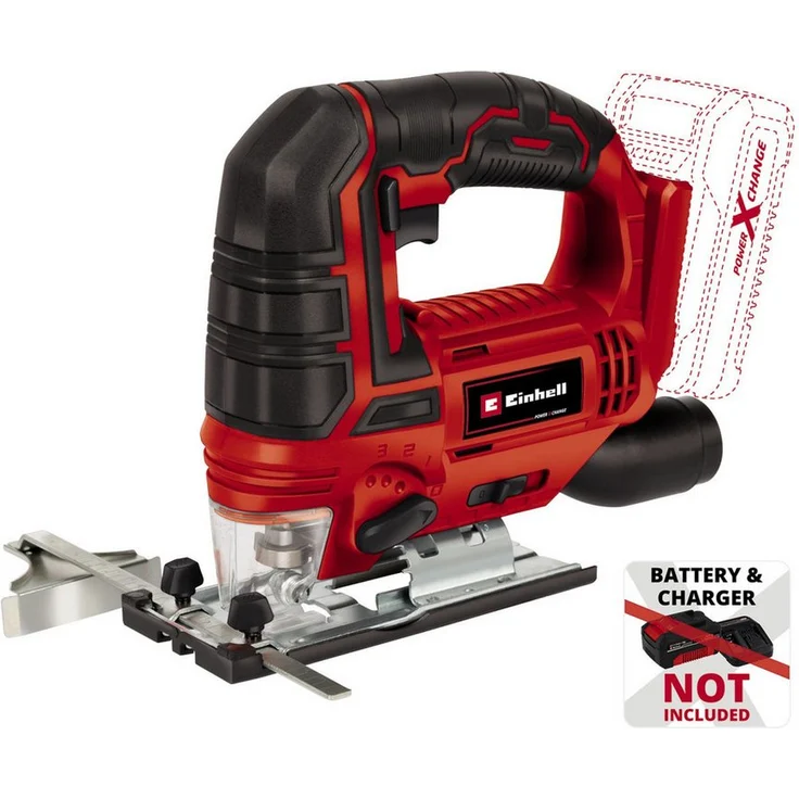 Einhell Akku-Stichsäge Einhell TC-JS 18/2700 Li Solo 18 V, kabellose Stichsäge mit Lithium-Ionen-Technologie