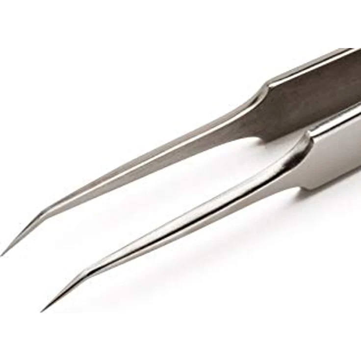 Weller Erem® 5BSA Präzisionspinzette, gebogen 30° mit spitzen, extra feinen Greifflächen, 115.00mm Länge – Bild 4