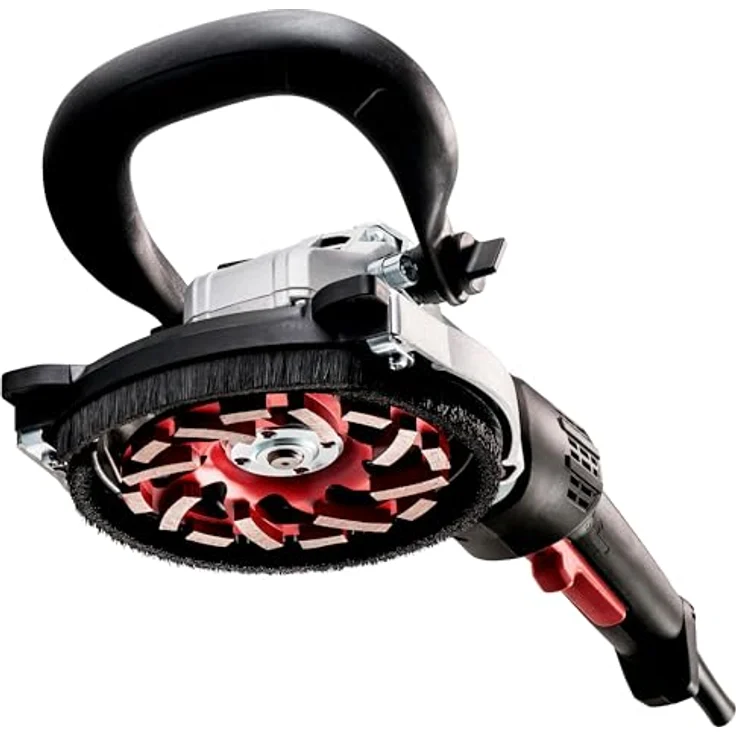Metabo Renovierungsschleifer RSEV 19-125 RT (603825710) mit Diamantschleiftopf Beton professional Kunststoffkoffer, Farbe, Size – Bild 6