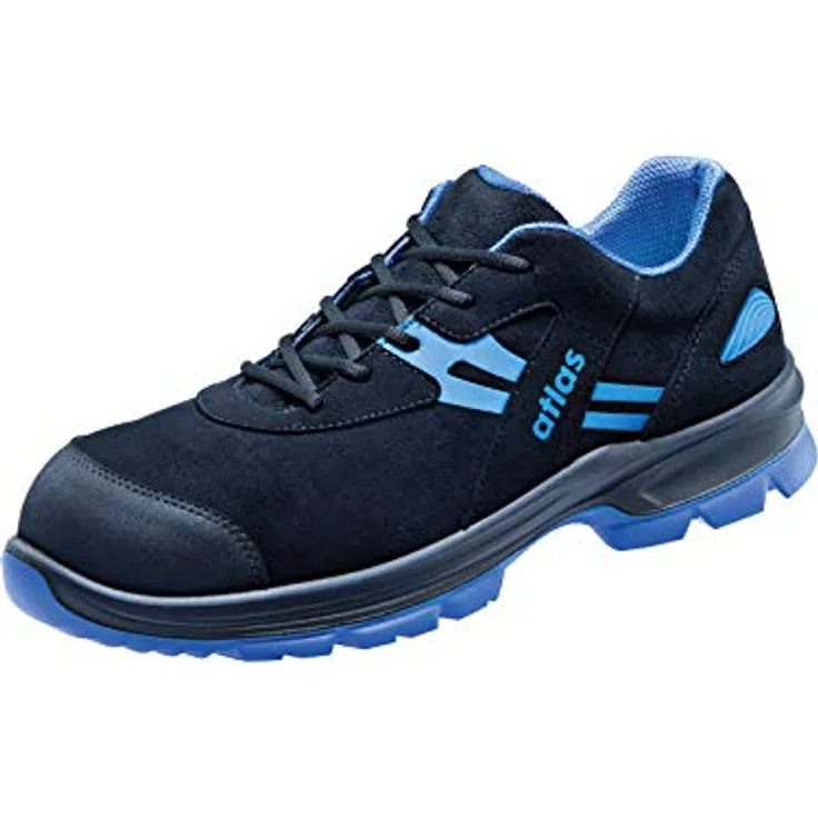Atlas Schuhe Flash 5405 XP Arbeitsschuh, S3 SRC, mit Alu-tec® Aluminiumkappe, schwarz/blau