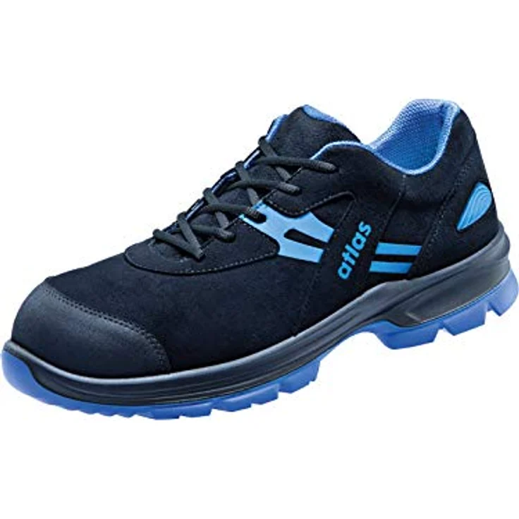 Atlas Schuhe Flash 5405 XP Arbeitsschuh, S3 SRC, mit Alu-tec® Aluminiumkappe, schwarz/blau – Bild 1