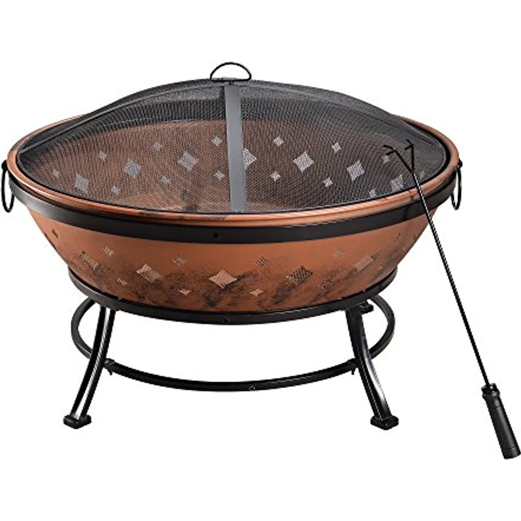 Peaktop Garten Holzkamin Patio Metallschale Feuer Hitze FP35 – Bild 5