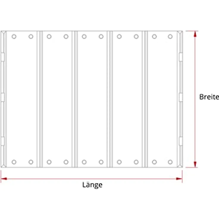 Poolplane Rollschutzabdeckung Stangenabdeckung Sicherheitsabdeckung aus LKW Plane ohne Stangen (3,5m x 3,5m, Anthrazit RAL7016) – Bild 5