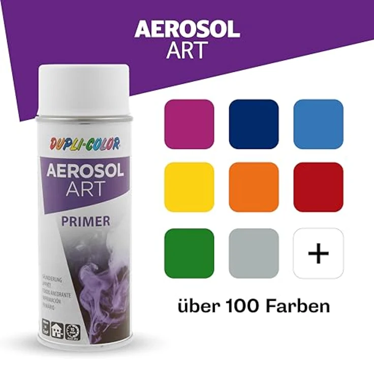 Motip Dupli - Aerosol Art Grundierung weiß 400 ml - weiß – Bild 6
