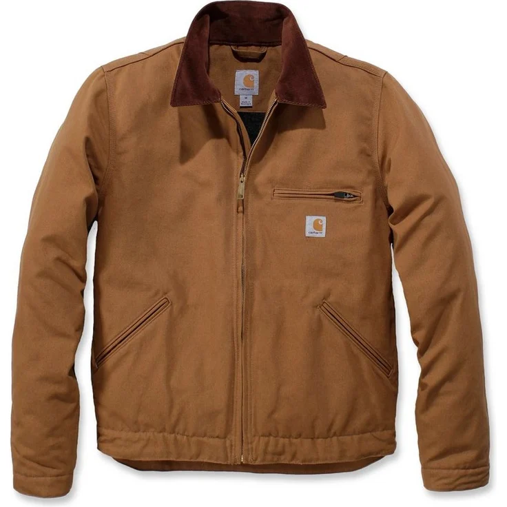 Carhartt Arbeitsjacke UPDATED DUCK DETROIT JACKET (1-St) mit weichem Futter – Bild 1