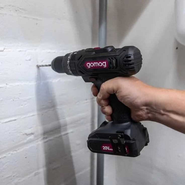 Scheppach Gomag Akku-Schlagbohrschrauber-Set GO-CSK74/1, 20 V, 74-teiliges Zubehörset, 50 Nm Drehmoment, Akku & Ladegerät, mobil im Koffer – Bild 8