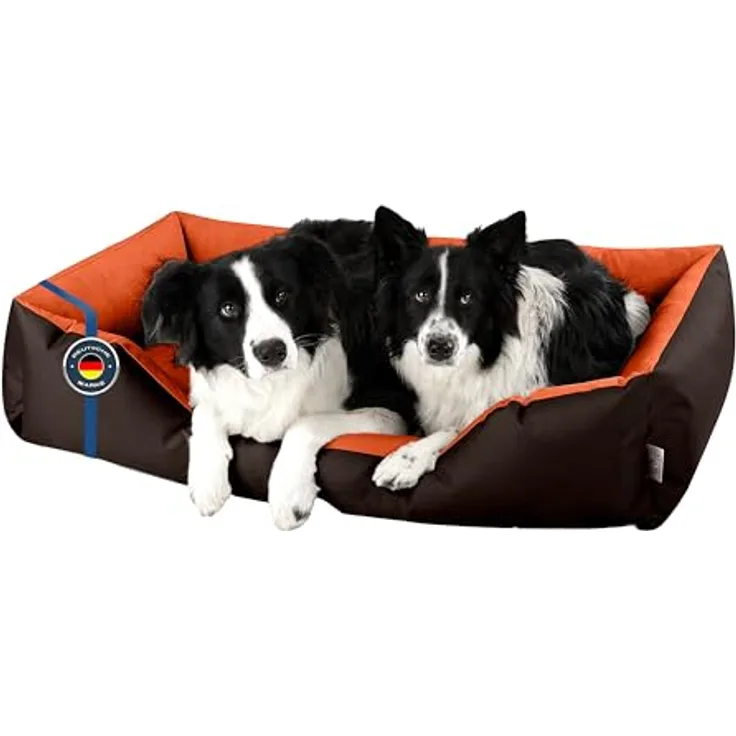 BedDog Hundebett XXXL - Hundekissen - Hundekorb - Hundecouch - Hundesofa in verschiedenen Farben - Bezug abziehbar, Waschbar, für Große Hunde