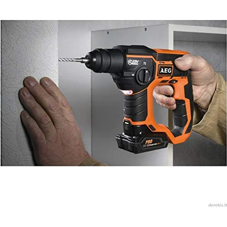 AEG Akku-Bohrhammer BBH 12-4 Ah, 1 Stück, 4935443991 – Bild 2