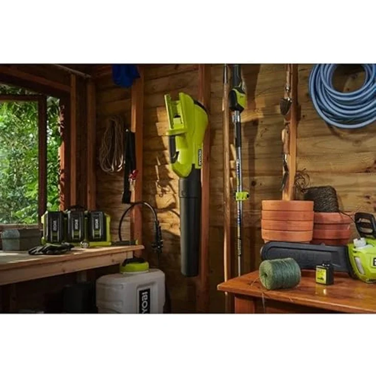 Ryobi RY36BLB-0 Jet-Turbinengebläse, 36 V, kabelloses Laubbläser-System mit variabler Geschwindigkeitskontrolle und ergonomischem Design – Bild 5