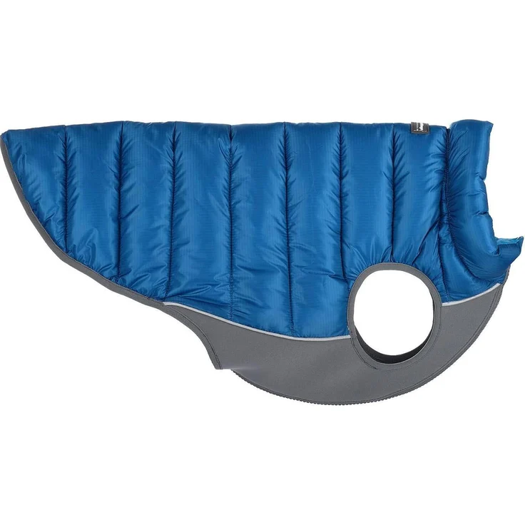 Red Dingo Puffer Jacket Navy/Turqu, Hundemantel 30cm, leicht, warm, verstellbar