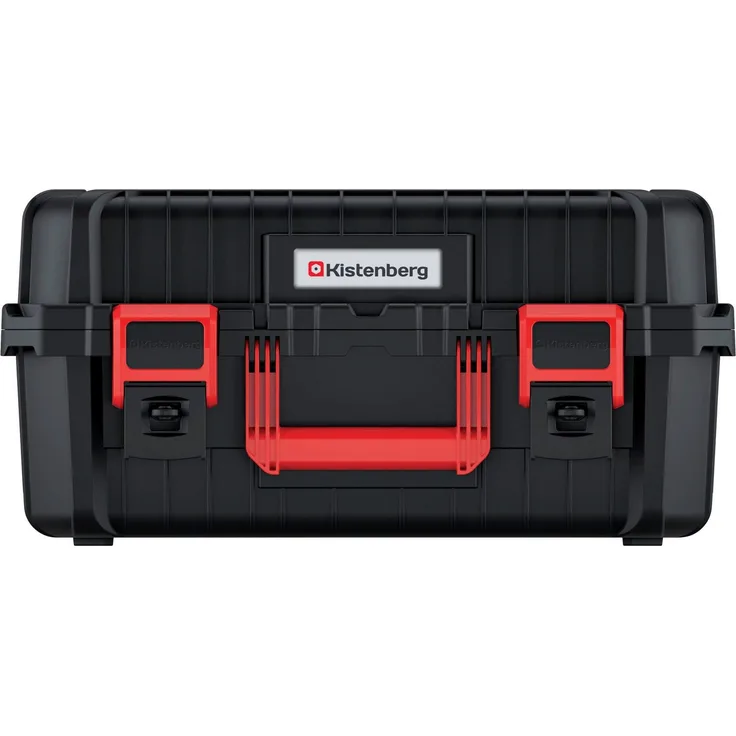 Prosperplast Werkzeugbox HEAVY, 44,5 x 36 x 21,6 cm, Kunststoff, schwarz/rot - Preisvergleich