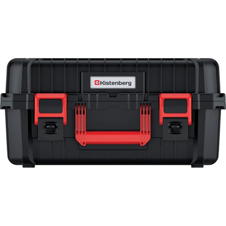 Prosperplast Werkzeugbox HEAVY, 44,5 x 36 x 21,6 cm, Kunststoff, schwarz/rot - Preisvergleich