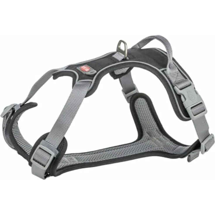 TRIXIE Geschirr für Hund Premium Active schwarz, Hundegeschirr und Leine – Bild 1